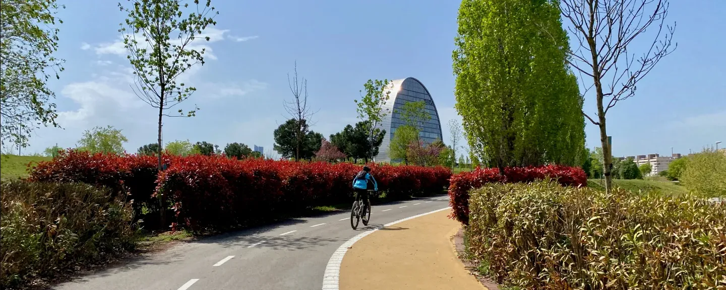 Primera vuelta al Anillo Verde Madrid en bici