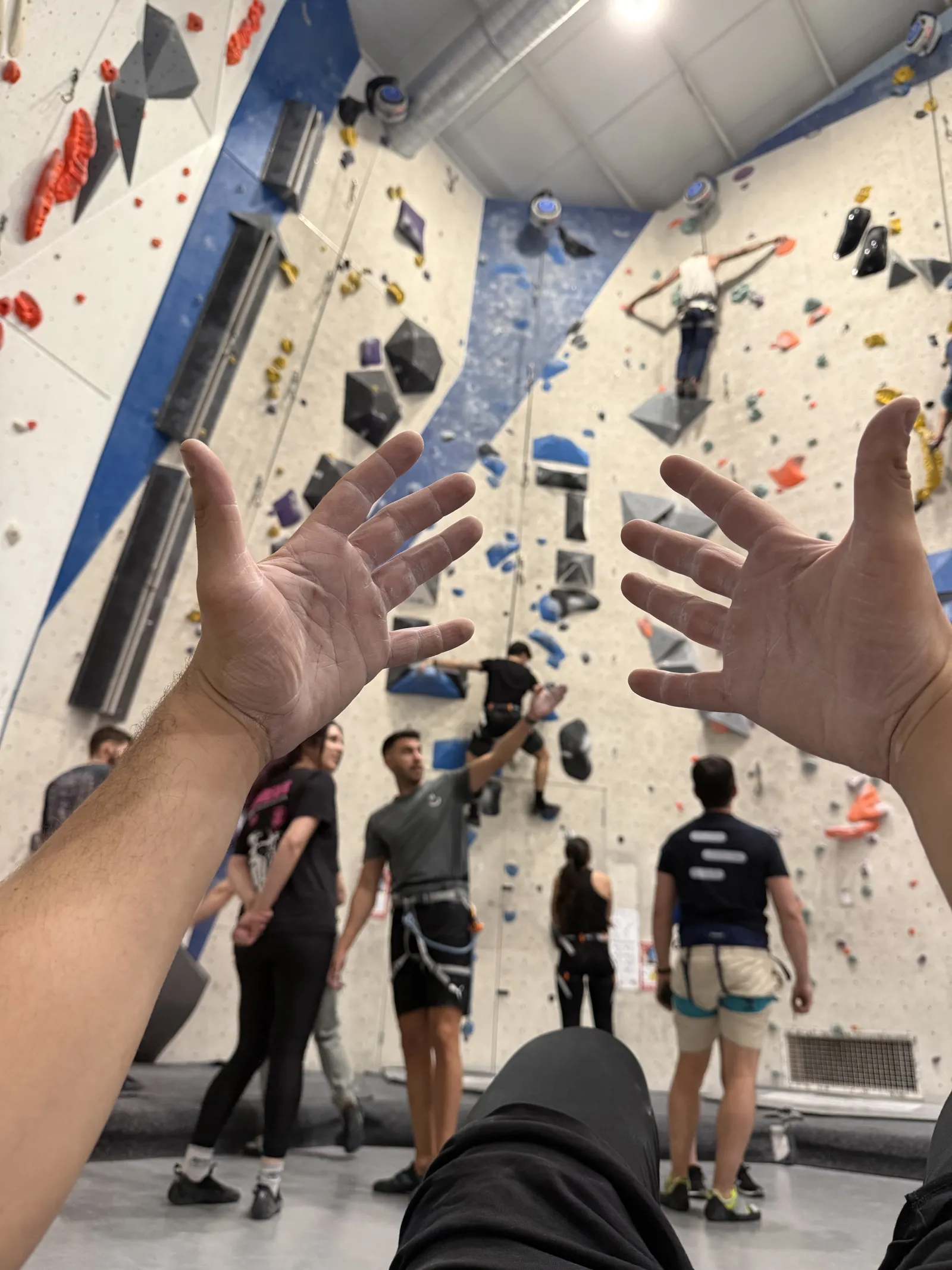 Escalada en rocódromo alcobendas